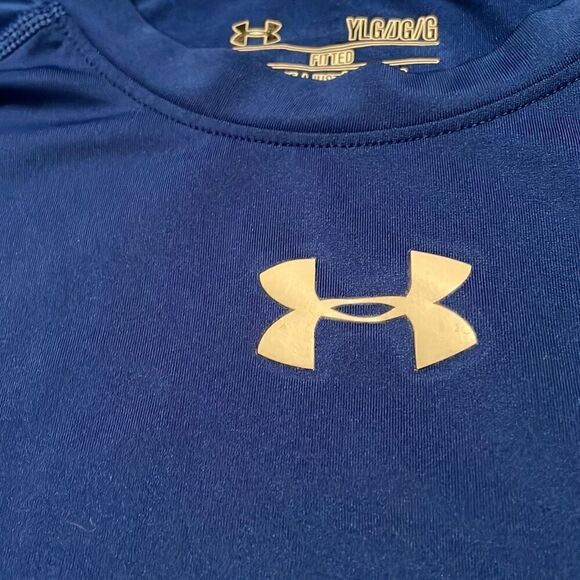 Under Armour Long Sleeve Fitted Sports Shirt UPF30+ - Large - Picture 3 of 6